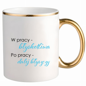 W pracy błyskotliwa, po pracy dalej błyszczy