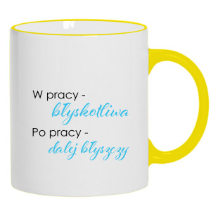 W pracy błyskotliwa, po pracy dalej błyszczy