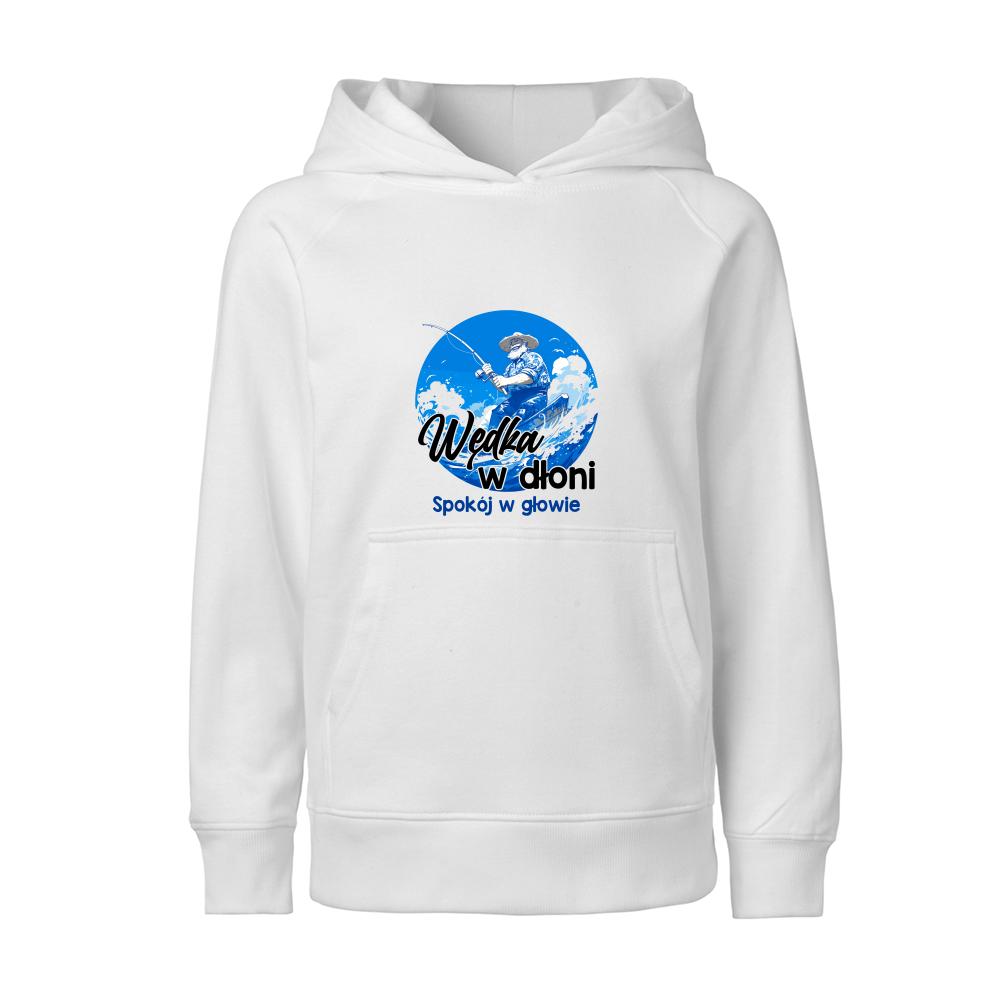Wędka w dłoni, spokój w głowie bluza junior
