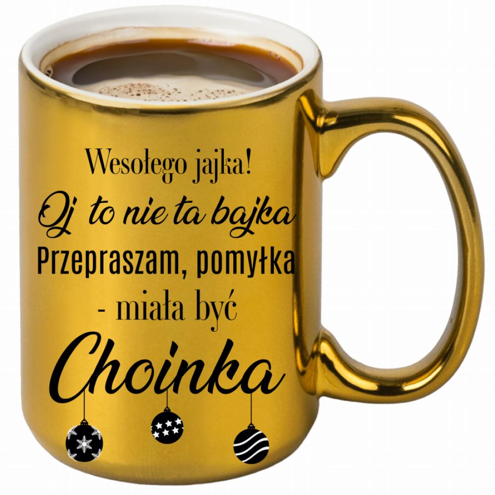 Wesołego jajka! Oj przepraszam pomyłka kubek złoty