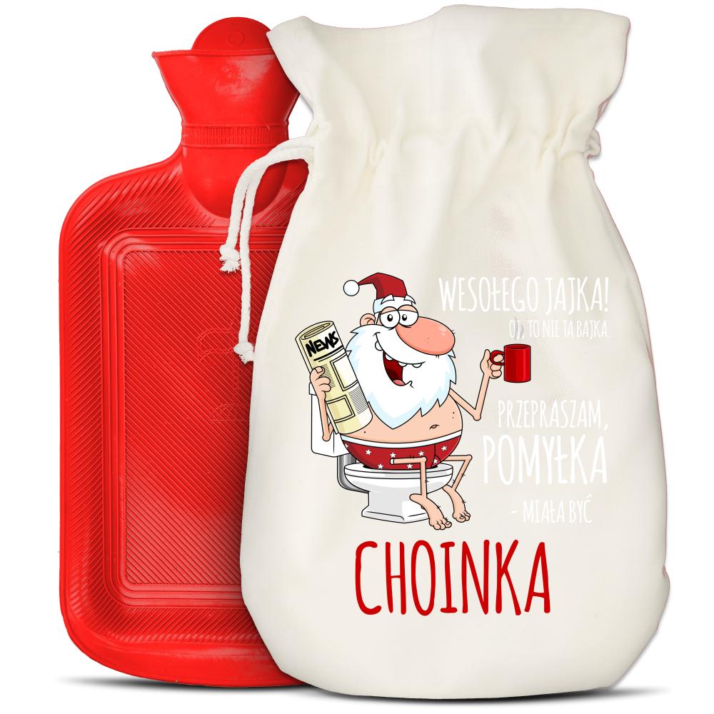 Wesołego jajka! Oj to nie ta bajka termofor czerwony kolor jasno zielony