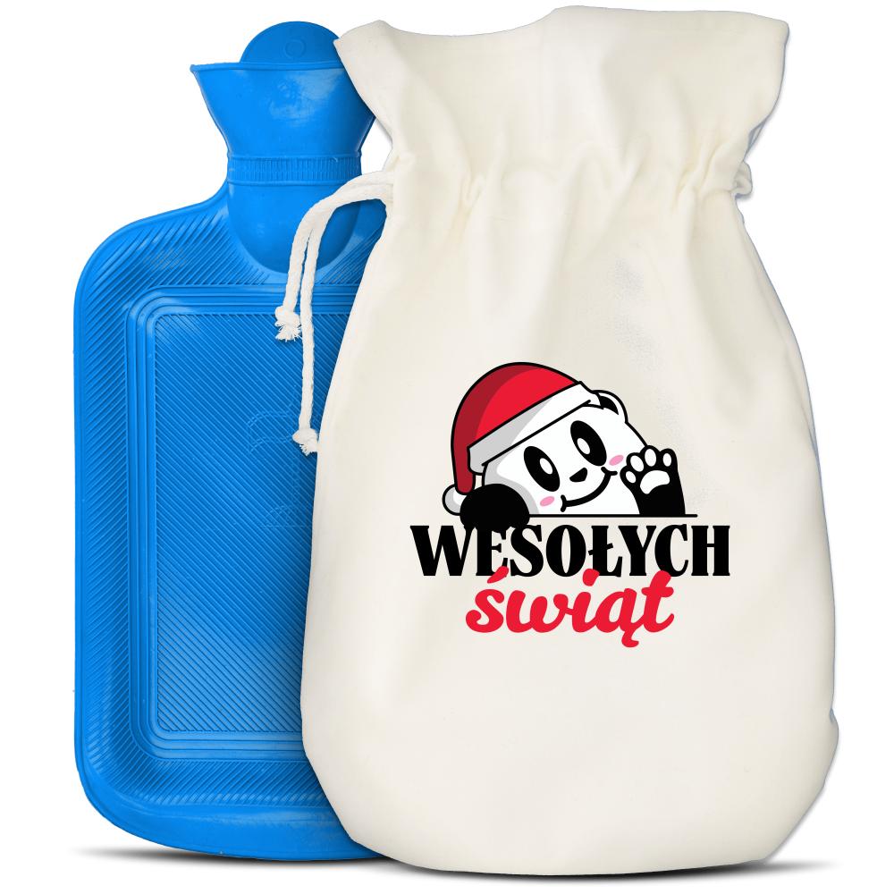 Wesołych Świąt 6 termofor niebieski