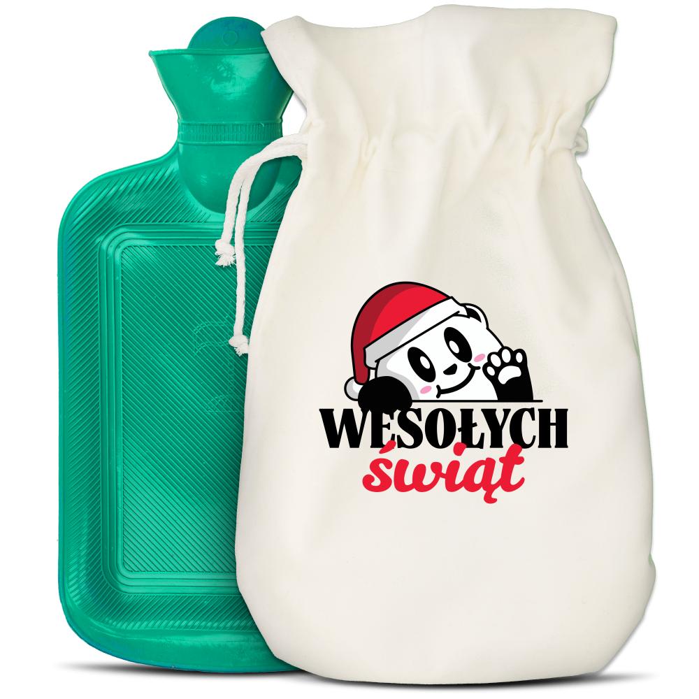 Wesołych Świąt 6 termofor zielony