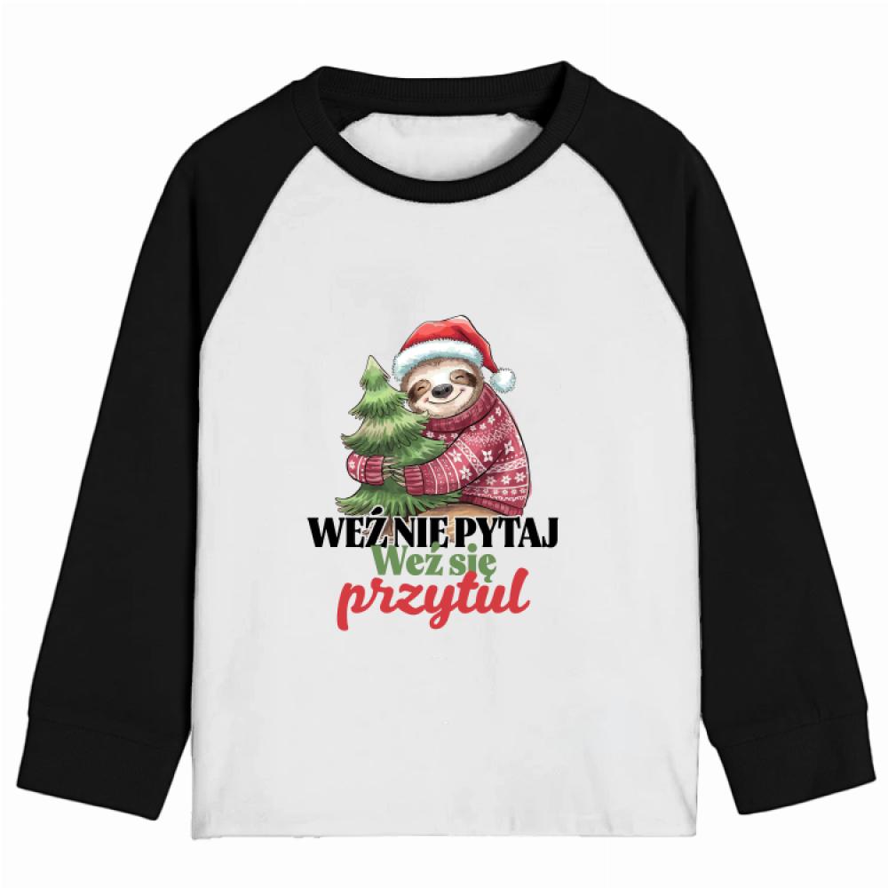 Weź nie pytaj weź się przytul piżama dziecięca