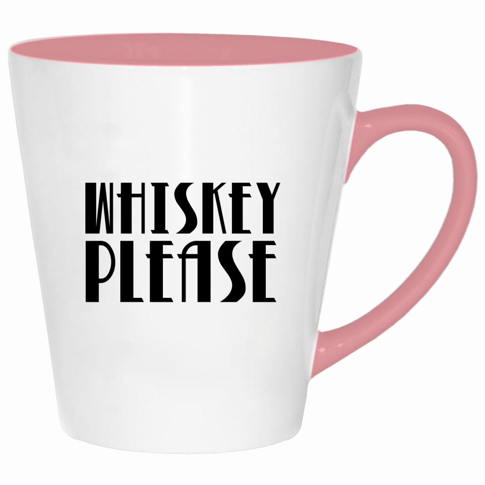 Whiskey please kubek latte kolor pink