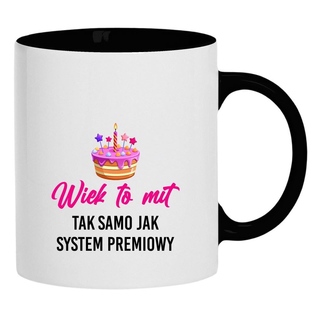 Wiek to mit tak samo jak system premiowy kubek ucho kolor kolor czarnyy