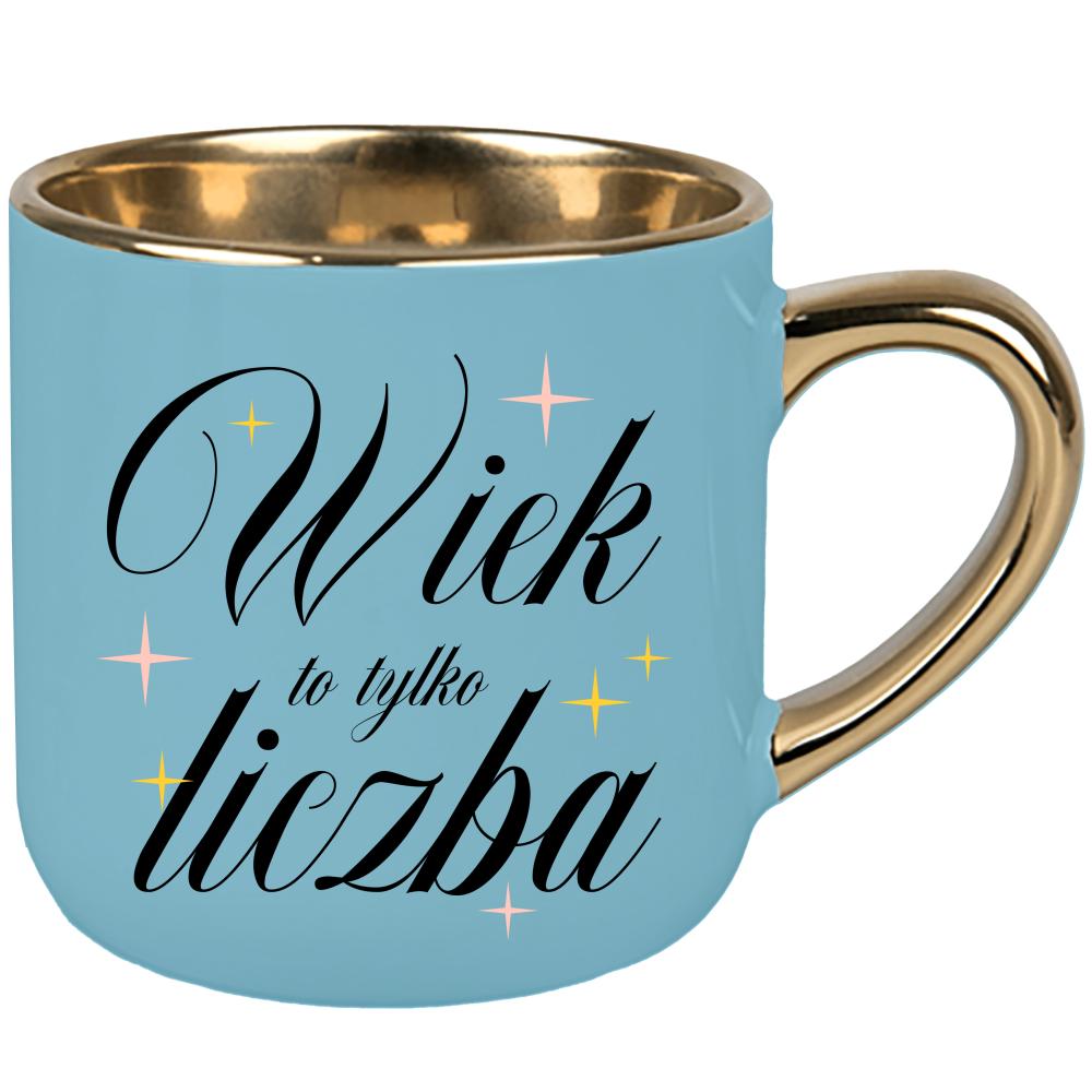 Wiek to tylko liczba 2 kubek elegant duży kolor niebieski 2