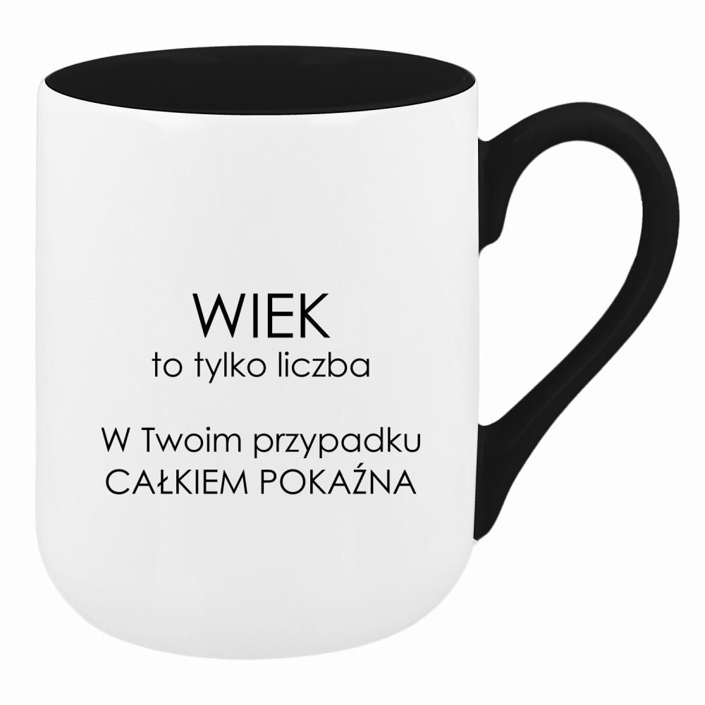 Wiek to tylko liczba w Twoim przypadku kubek coffee kolor różowy