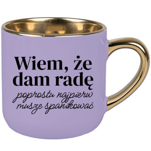 Wiem, że dam radę Najpierw muszę spanikować