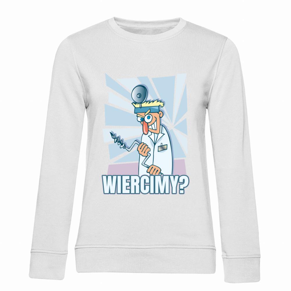 Wiercimy? bluza damska bez kaptura