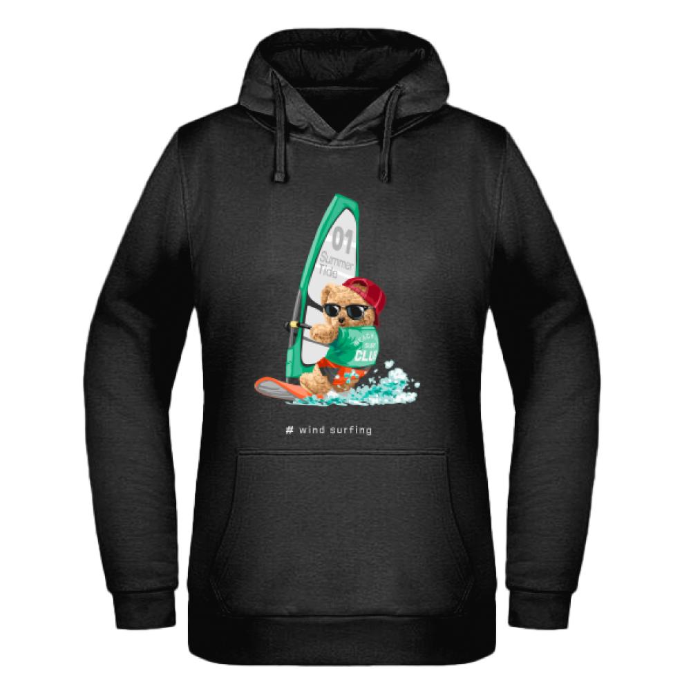 #WindSurfing bluza damska z kapturem