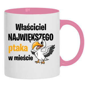 Właściciel największego ptaka w mieście