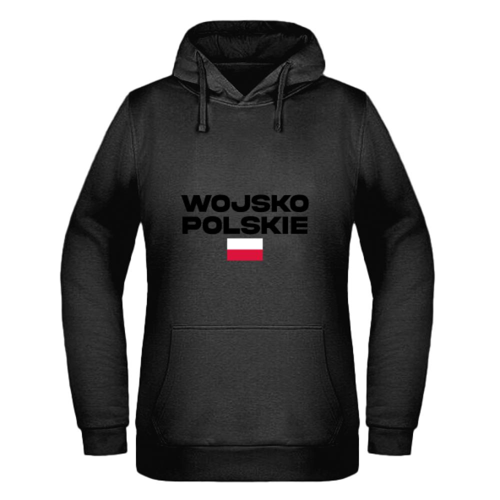 Wojsko Polskie bluza damska z kapturem kolor navy