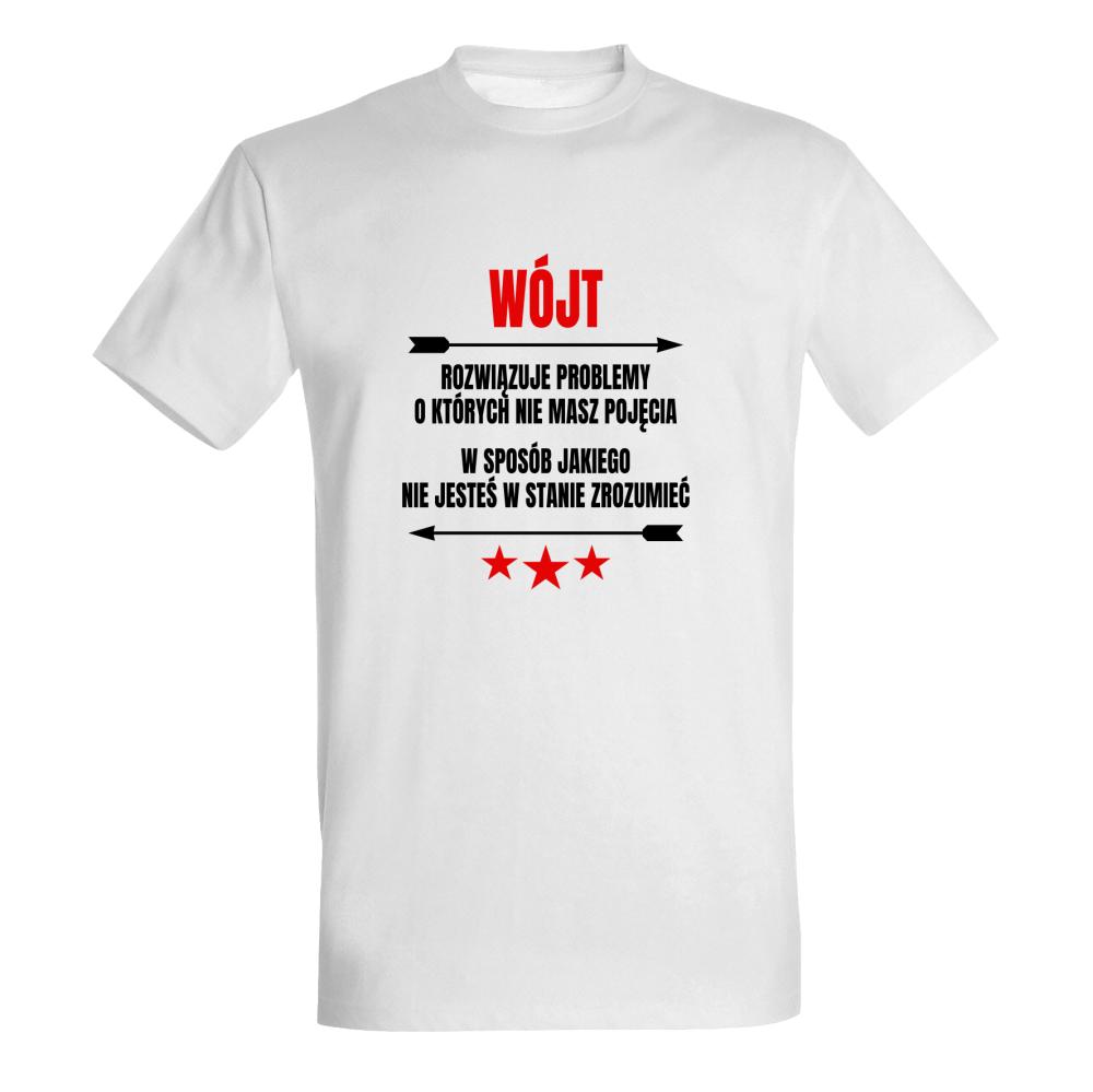 Wójt Rozwiązuje Problemy koszulka męska