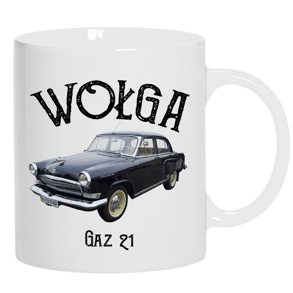 Wołga kubek ucho kolor kolor biały