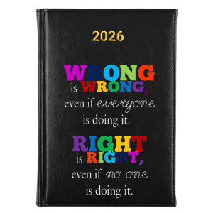 Wrong is wrong, even if everyone