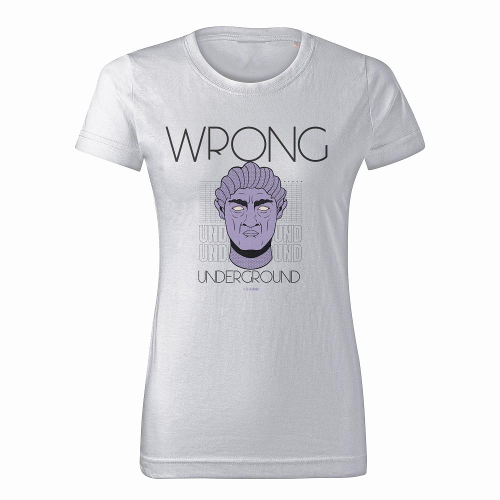 WRONG UNDERGROUND koszulka damska