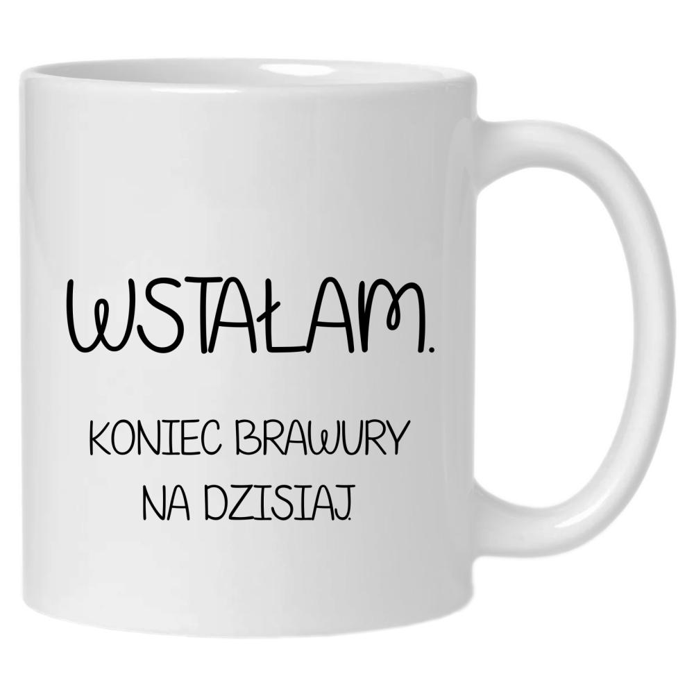 Wstałam. Koniec brawury na dzisiaj kubek