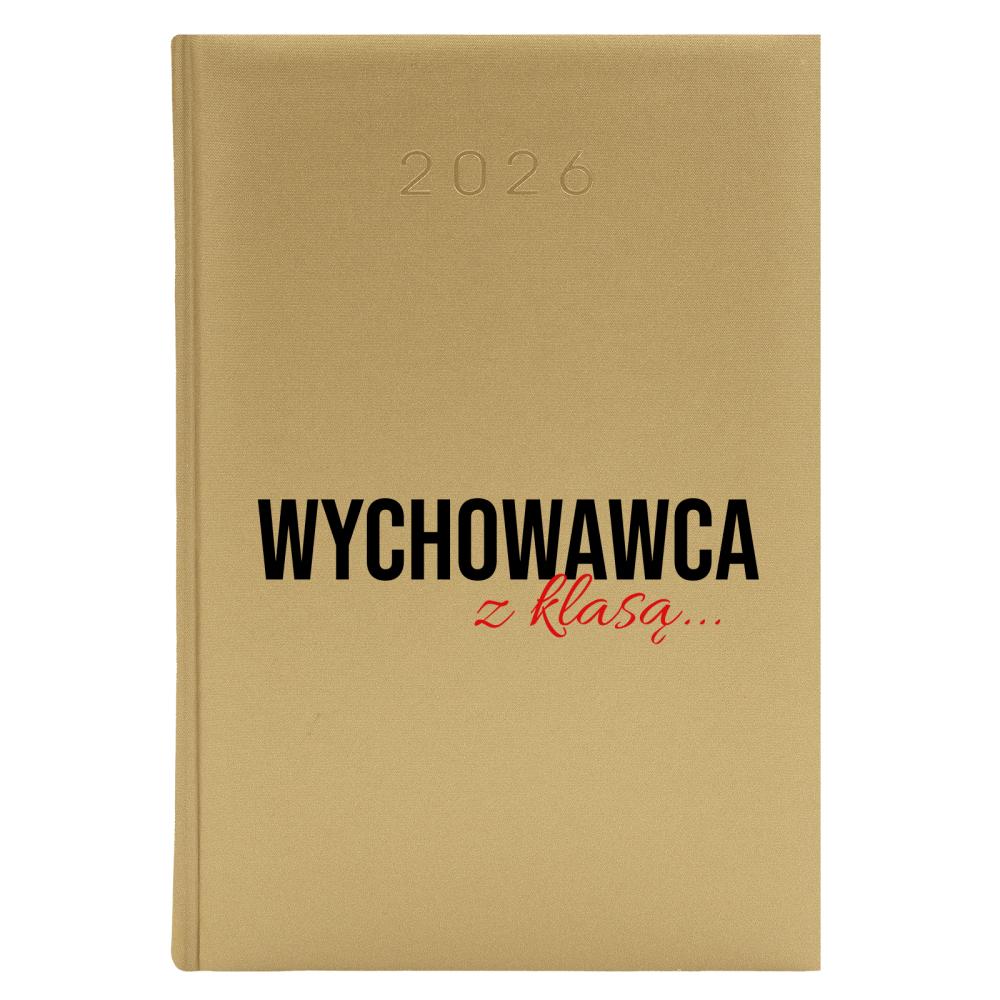 Wychowawca z klasą 2 kalendarz zloty a5