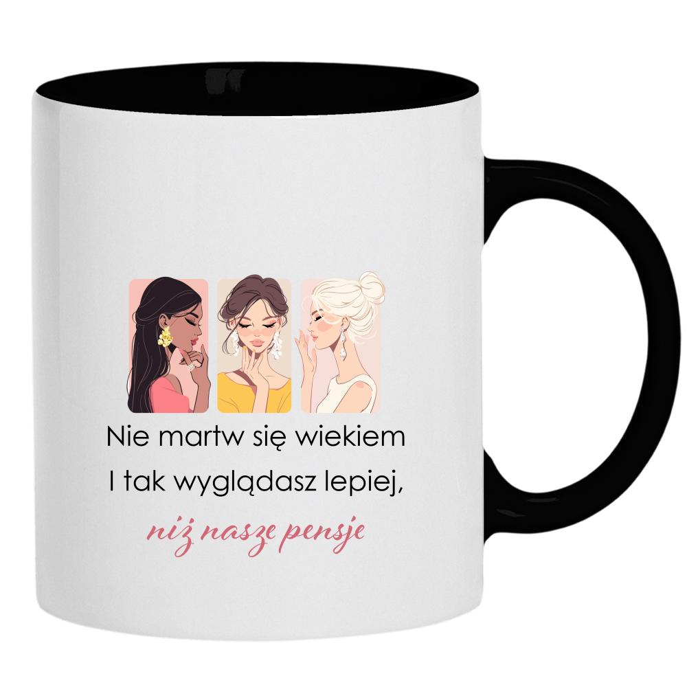 Wyglądasz lepiej niż nasze pensje kubek ucho kolor