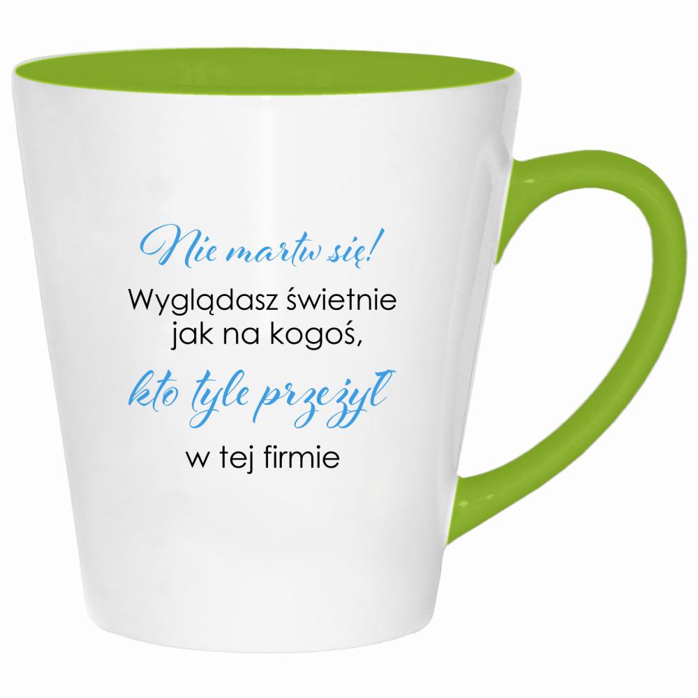 Wyglądasz świetnie jak na kogoś kto kubek latte kolor limonka