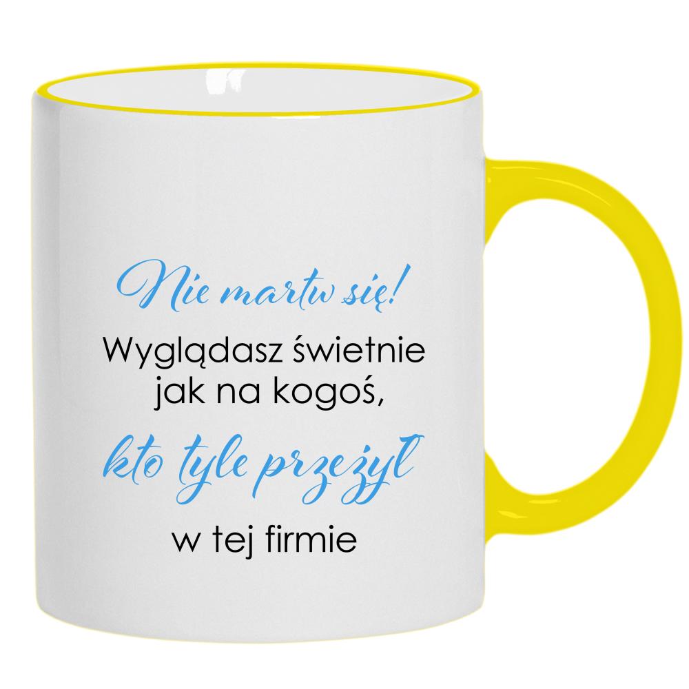 Wyglądasz świetnie jak na kogoś kto kubek żółty uchwyt i rant kolor navy