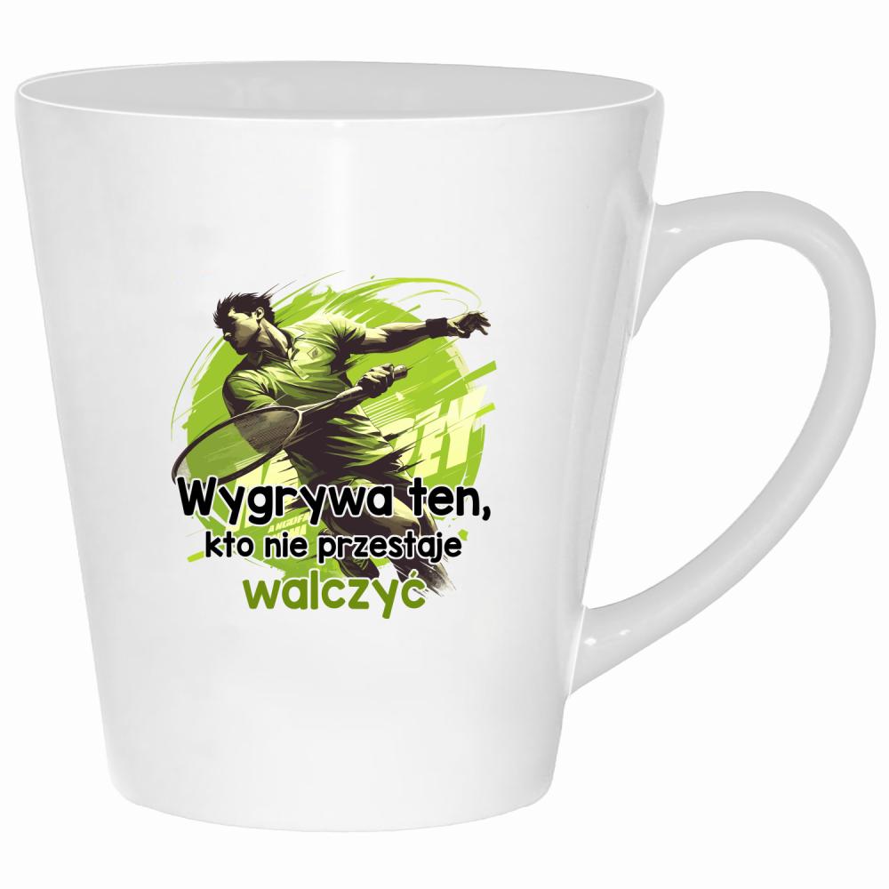 Wygrywa ten, kto nie przestaje walczyć kubek latte