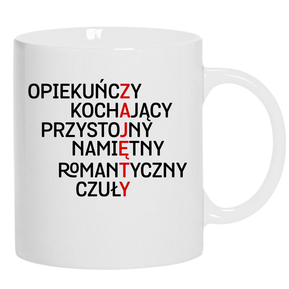 Wyjątkowy prezent dla wyjątkowego chłopaka! kubek ucho kolor kolor biały