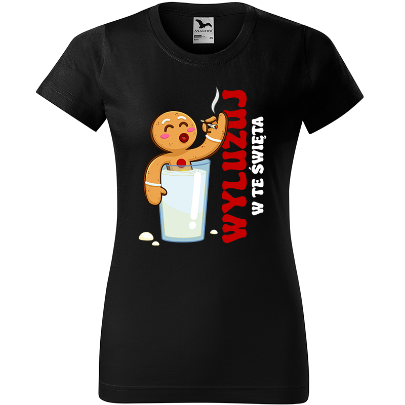 Wyluzuj w te święta koszulka damska