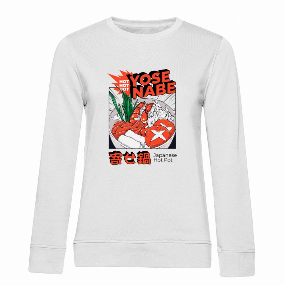 Yose Nabe bluza damska bez kaptura