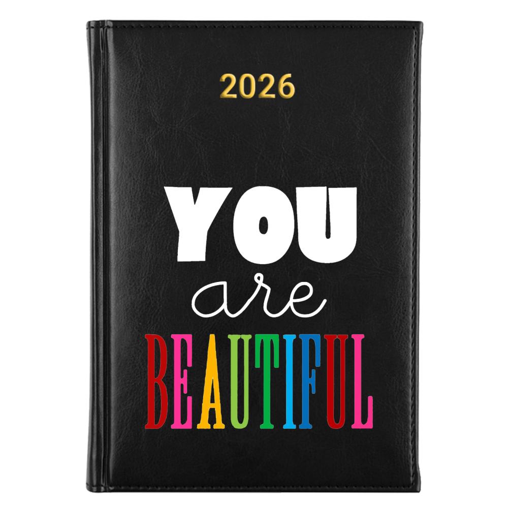 You are beautiful kalendarz książkowy a5 2026
