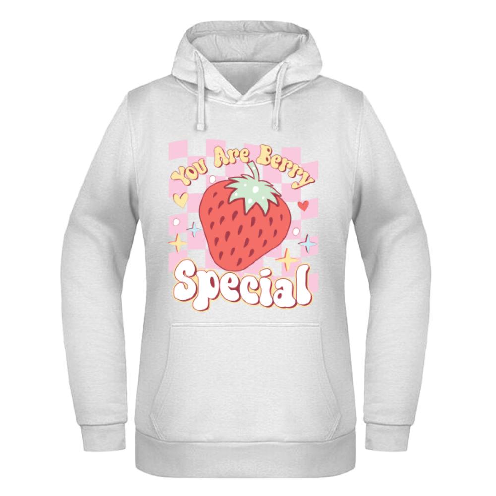 You Are Berry Special bluza damska z kapturem