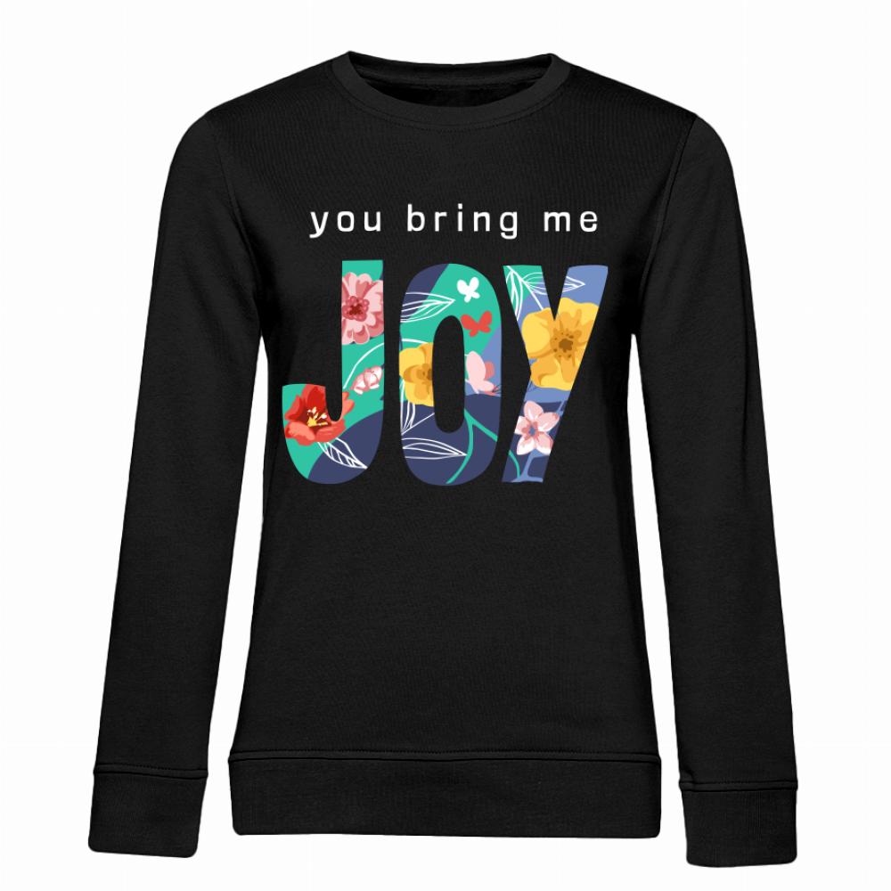 You Bring Me Joy bluza damska bez kaptura
