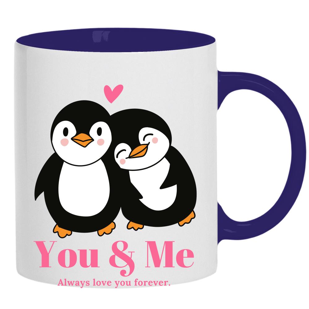 You & Me – Always love you forever kubek ucho kolor kolor navy