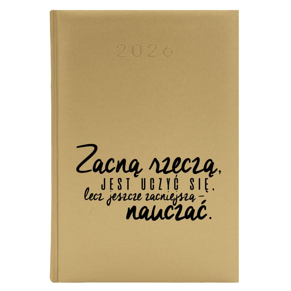 Zacną rzeczą jest uczyć się 2 kalendarz zloty a5