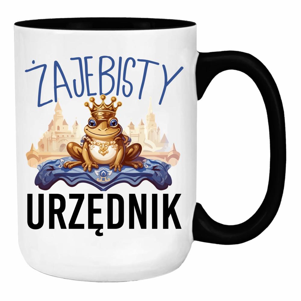 ŻAJ#BISTY URZĘDNIK duży kubek ucho kolor kolor zielony