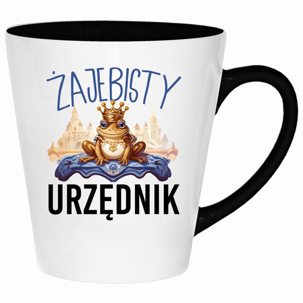 ŻAJ#BISTY URZĘDNIK kubek latte kolor czerwony