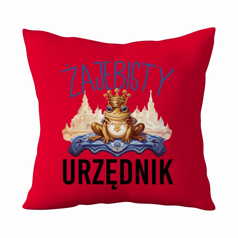 ŻAJ#BISTY URZĘDNIK poduszka kolor czerwony