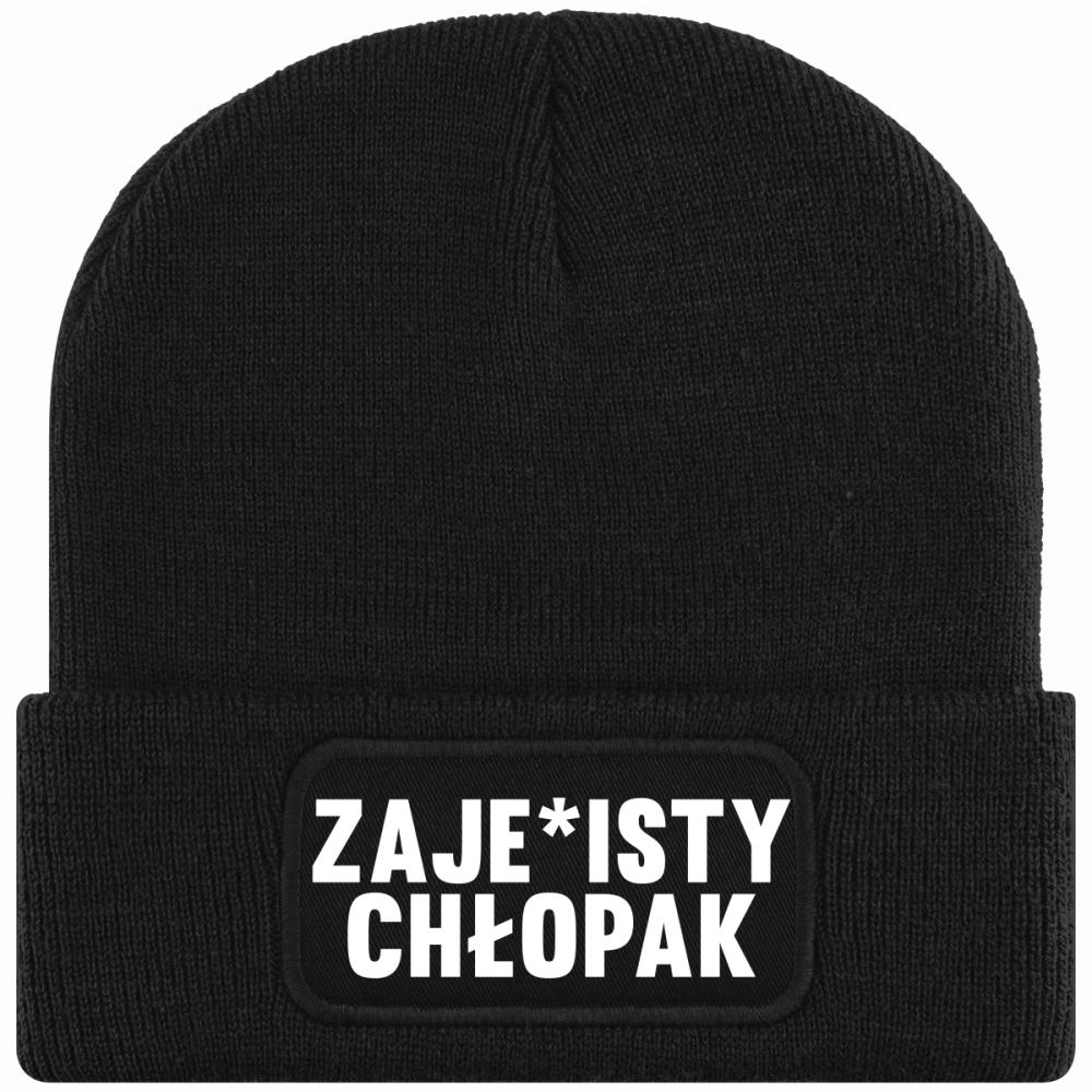 Zaje#isty chłopak czapka zimowa