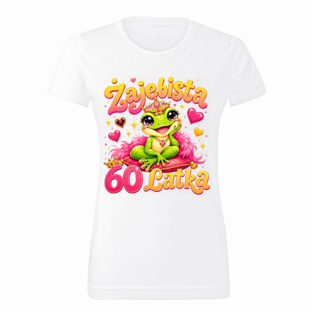 Żajebista 60-latka koszulka damska