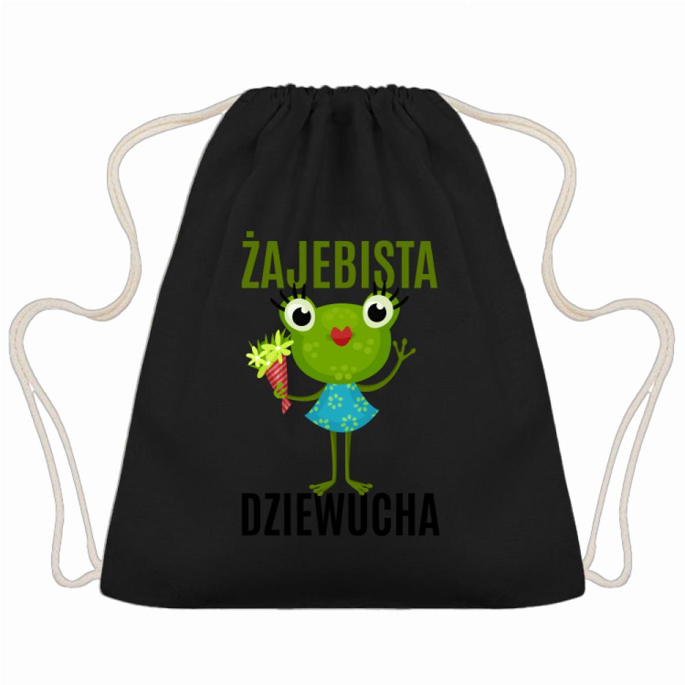 Żajebista Dziewucha workoplecak kolor vanilla milkshake