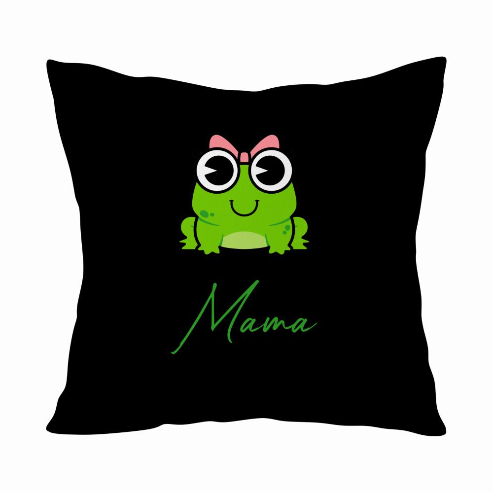 Żajebista mama 2 poduszka kolor różowy
