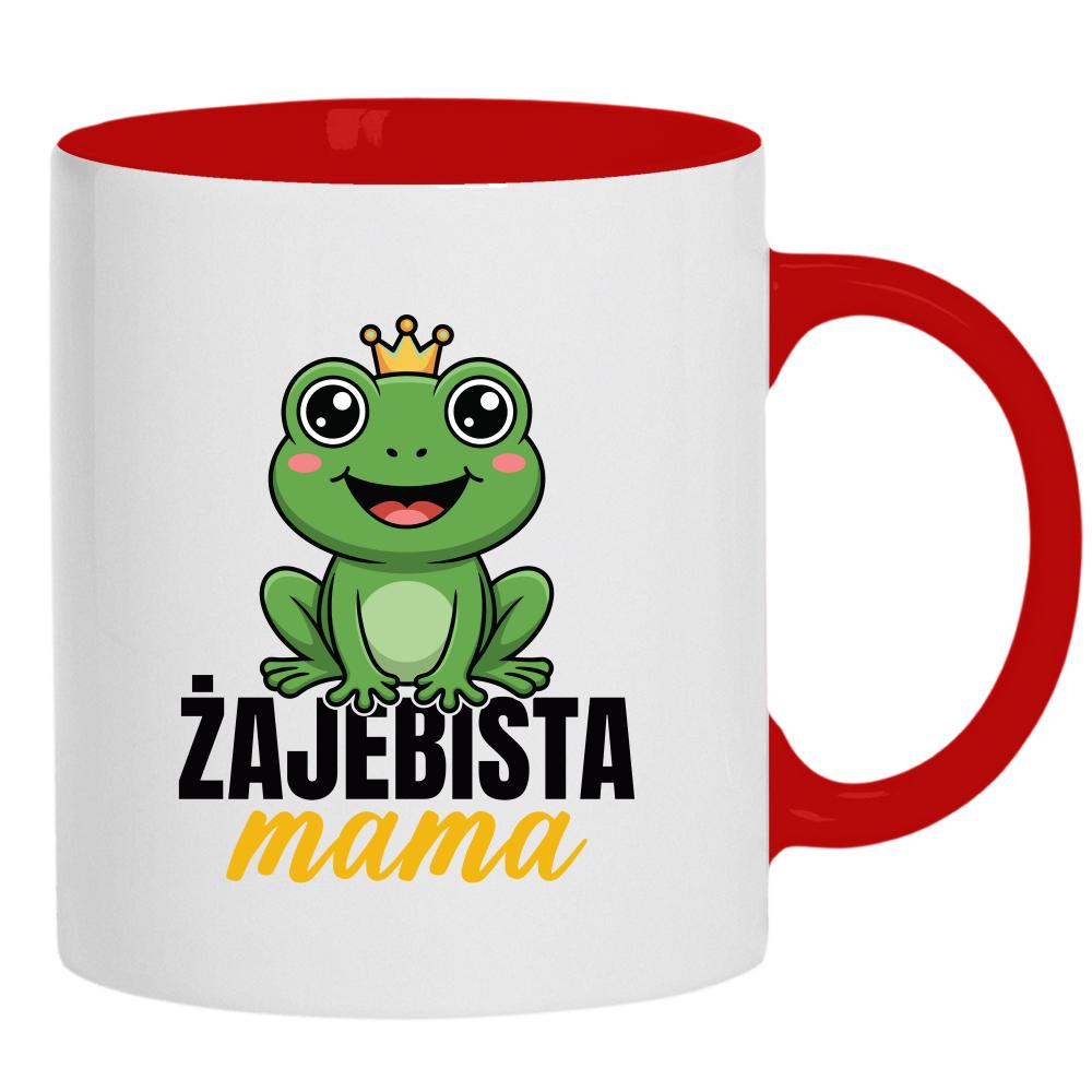 Żajebista mama 5 kubek ucho kolor