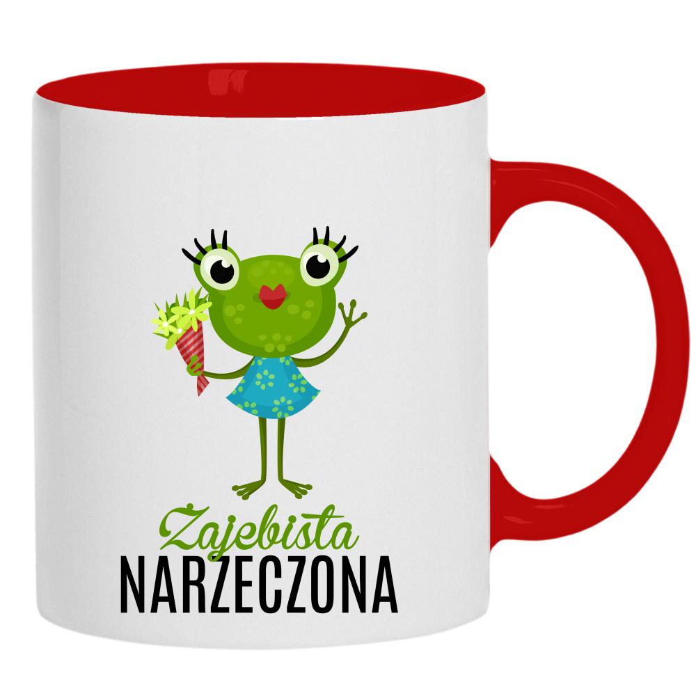 Żajebista Narzeczona kubek ucho kolor