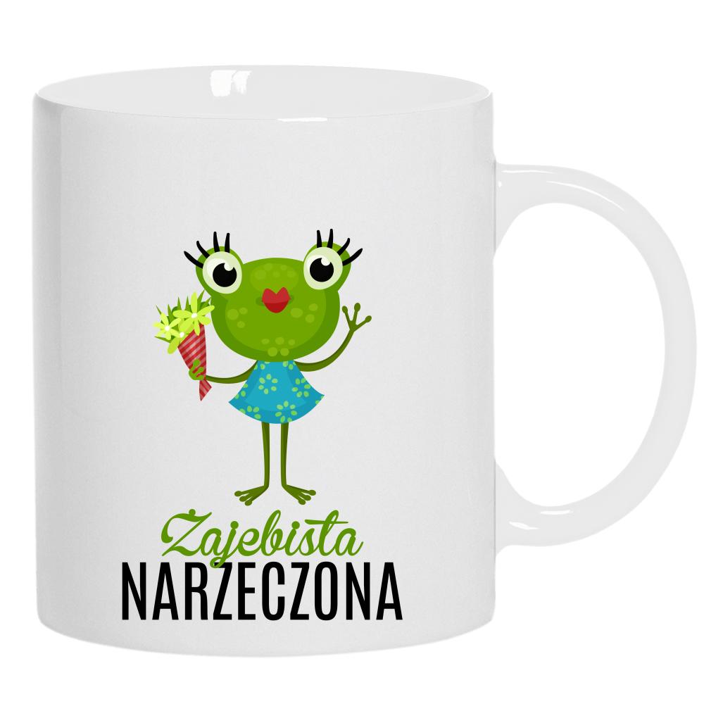 Żajebista Narzeczona kubek ucho kolor kolor biały