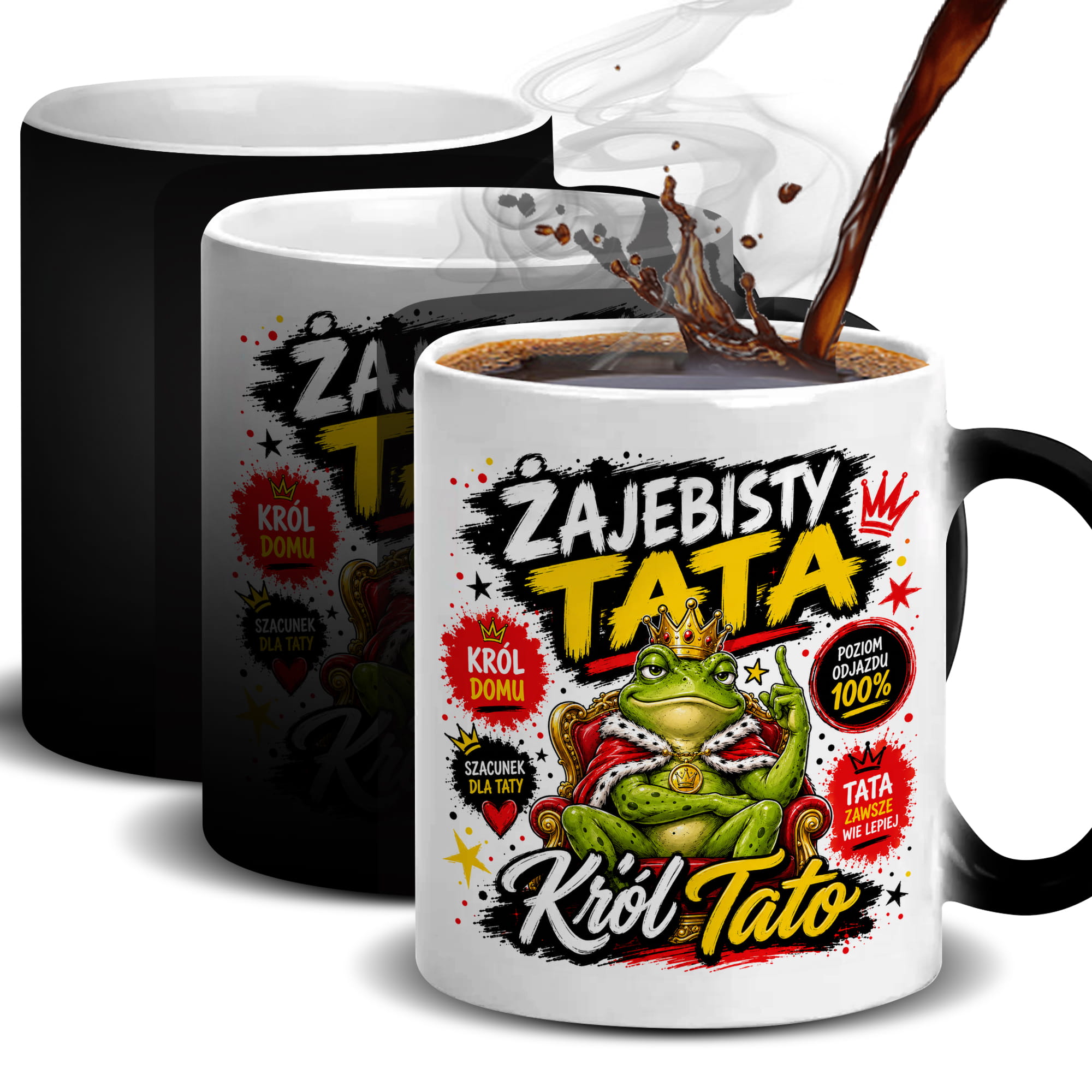 Żajebisty tata 2 kubek magiczny