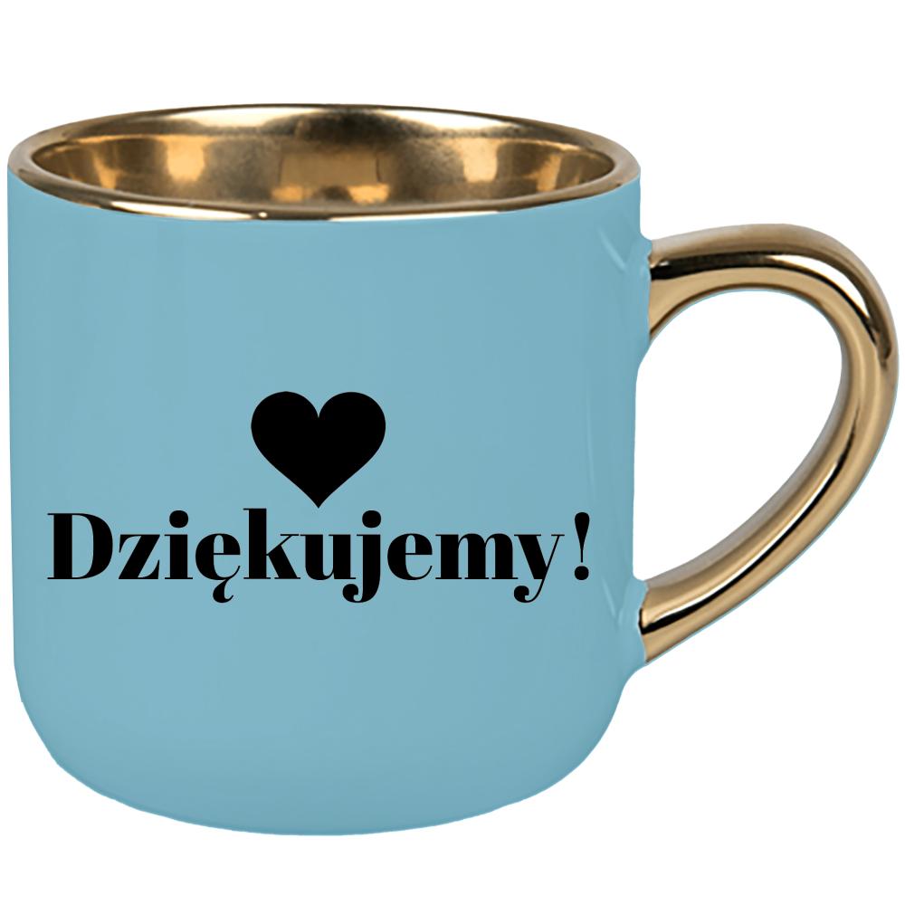 Zakończenie Roku Szkolnego Dziękujemy! kubek elegant duży kolor niebieski 2