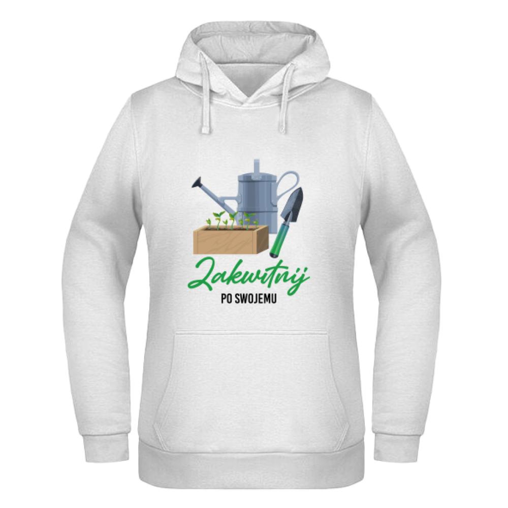 Zakwitnij Po Swojemu bluza damska z kapturem