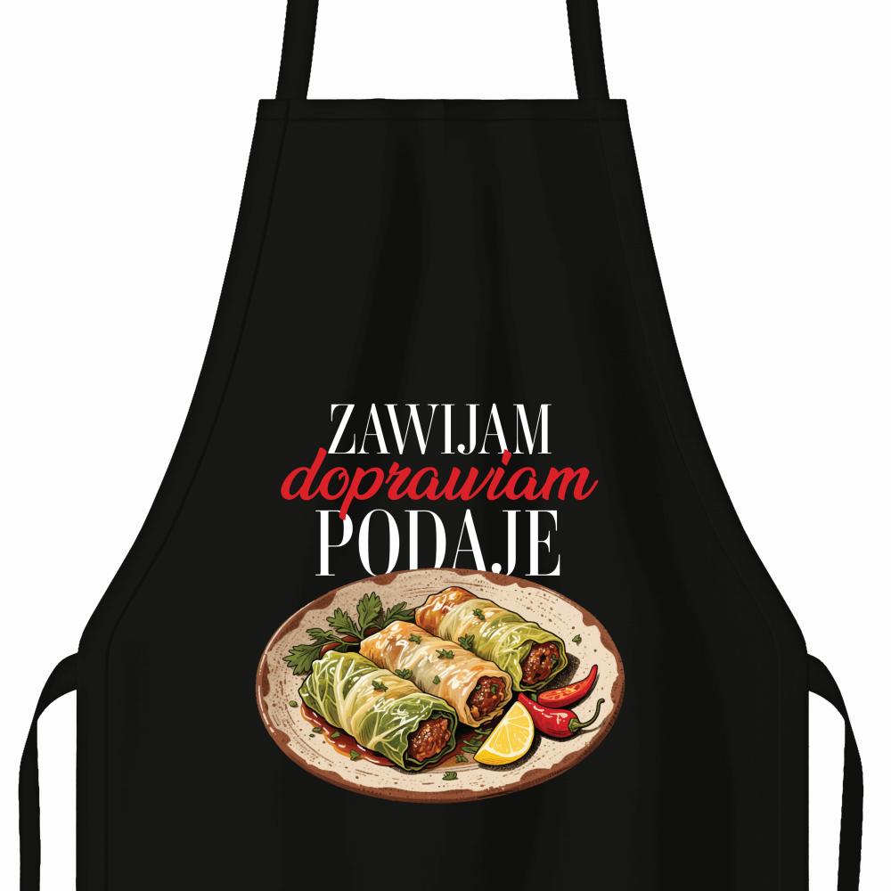 Zawijam, doprawiam, podaję fartuch