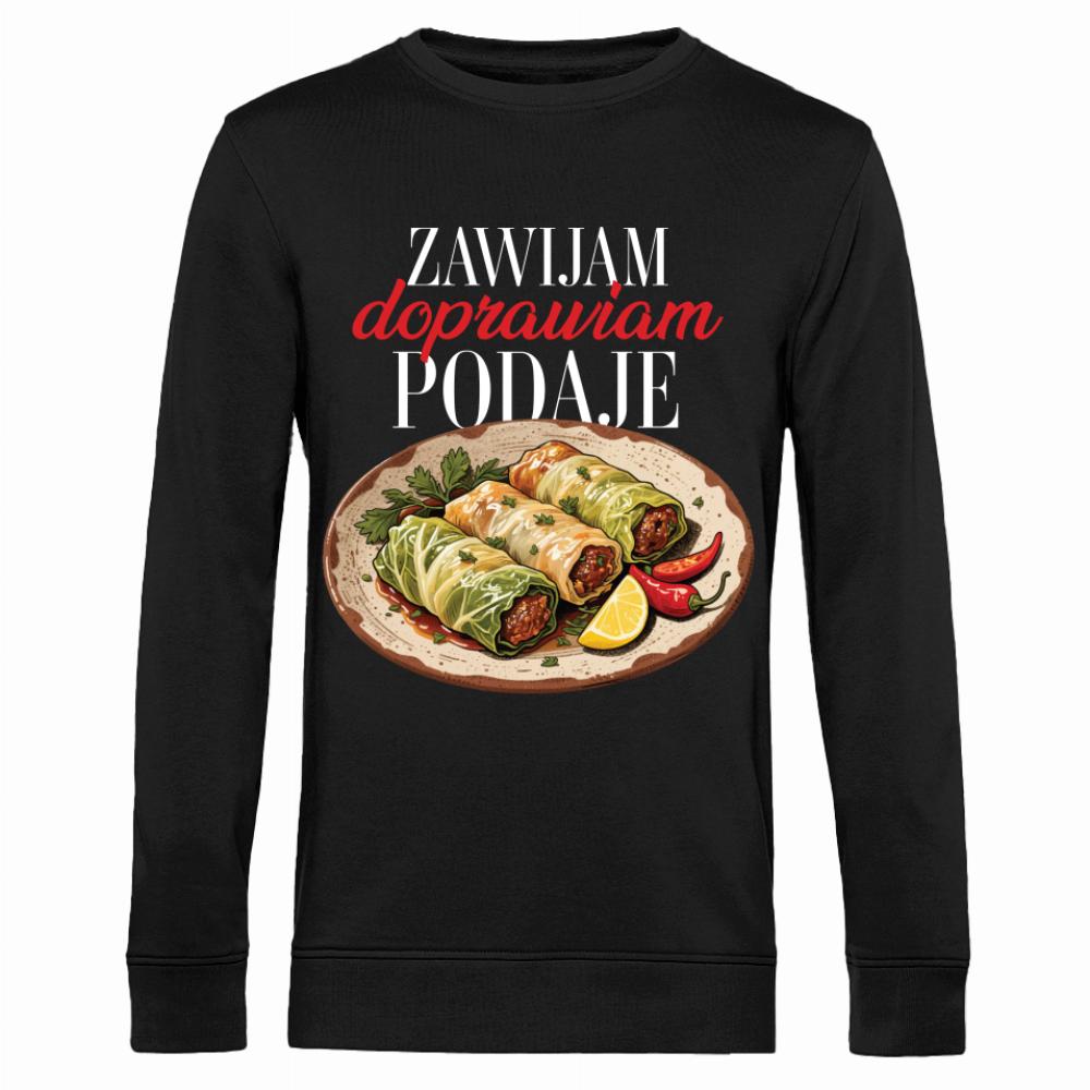 Zawijam, doprawiam, podaję bluza męska bez kaptura